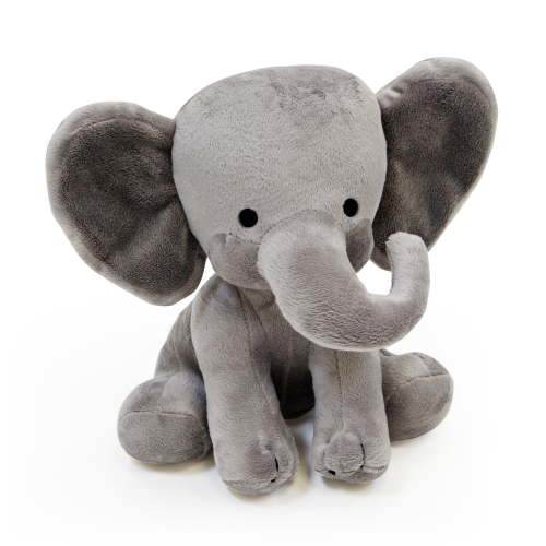 Bedtime Originals Soft Toy - Humphrey, Gray Plush Elephant Stuffed Animal for Baby Snuggle, Kids