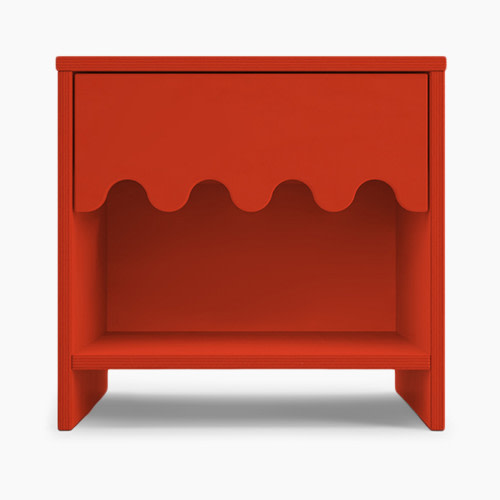 Oeuf Moss Nightstand - Tomato