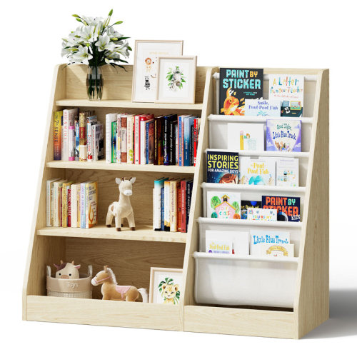 Latitude Run® Maggiorina Kids Standard Bookcase, Storage Book Rack, Organizer Cabinet, Book Display & Reviews | Wayfair