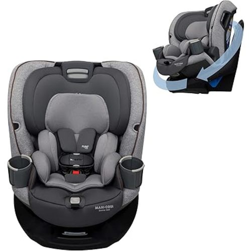 Maxi-Cosi Emme 360 Car Seat: Rotating Car Seat 360, All-in-One Convertible, Car Seat 360 Rotation, Swivel Car Seat in Urban Wonder