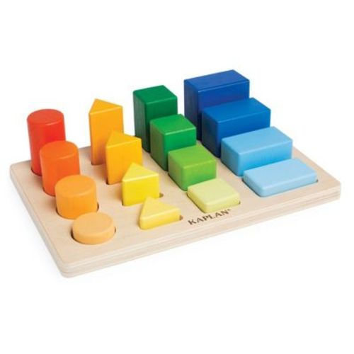 Kaplan Early Learning Toddler Shape and Height Sorter