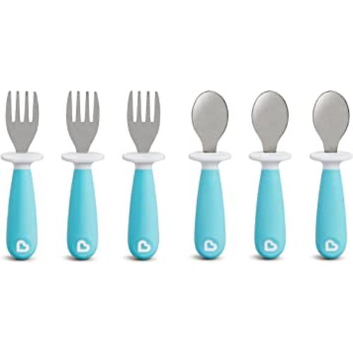 Silicone Baby Spoons First Stage Baby Feeding Spoons Stage 1 And Stage  2-4pcs (green & Blue) : Target