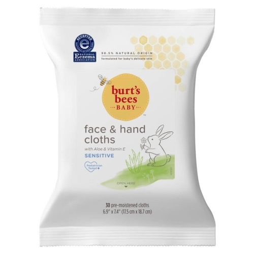 Burt's Bees Baby Face & Hand Cloths