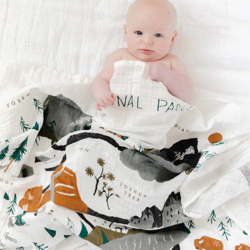 National Parks Muslin Swaddle