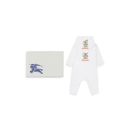 Casey Bear Graphic Logo Coverall & Bib Set - Baby