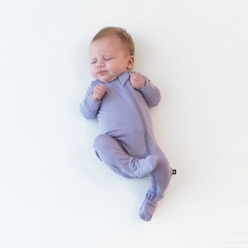 Kyte Baby Zippered Footie In Taro