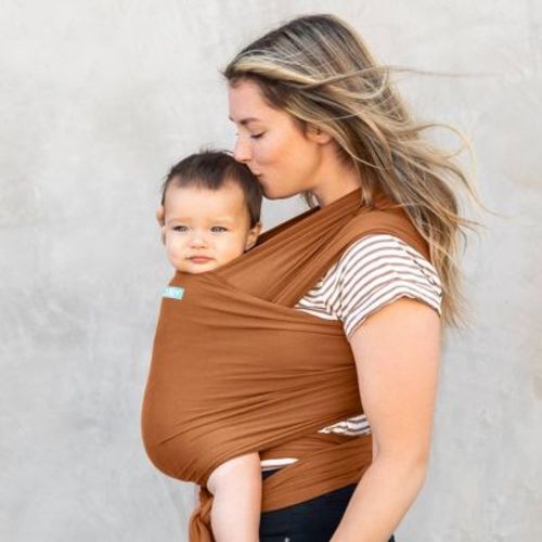 Moby Evolution Wrap Baby Carrier - Almond