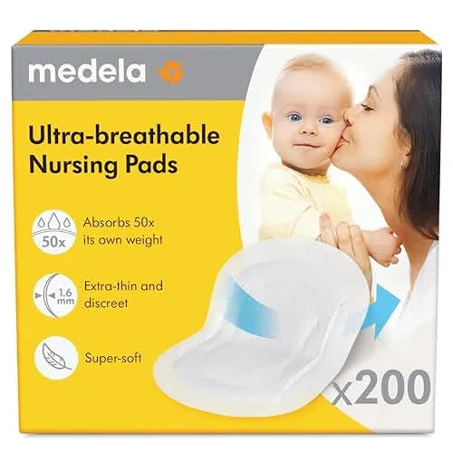 Ultra-Breathable Nursing Pad, 200 Count