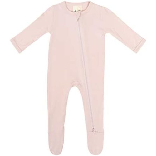 KYTE BABY Unisex Zipper Closure Footies, Rayon Made From Bamboo, 0-24 Months