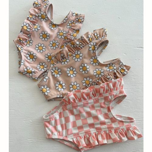 Daisy Pop Taffy / Monaco Swimsuit / UPF 50+ – SpearmintLOVE