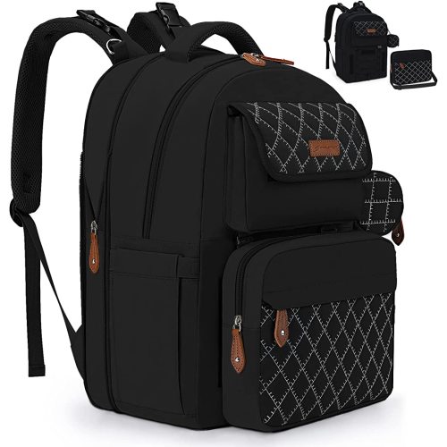 Maelstrom Diaper Bag Backpack,29L-45L Expandable Large Baby Bag for 2 Kids/Twins with Removable Cross Body Bottle Bag for Mom/Dad,Stylish Nappy Bag Gift for Boys/Girl-Mothers Day Gifts-Mint Green
