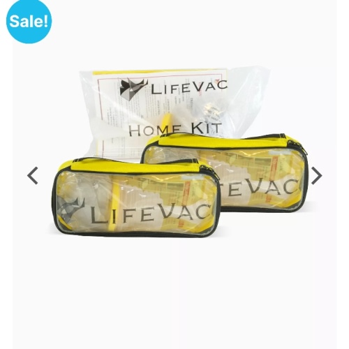 LifeVac 1 Home & 2 Travel