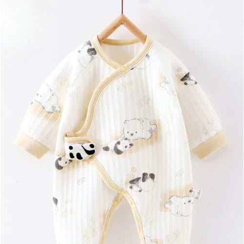 Organic Cotton and Bamboo Unisex Baby Romper | Organic Cotton Clubs
