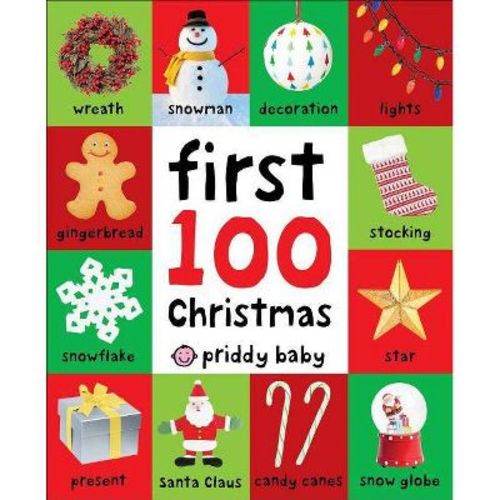 First 100 Christmas Words - By Roger Priddy ( Hardcover )