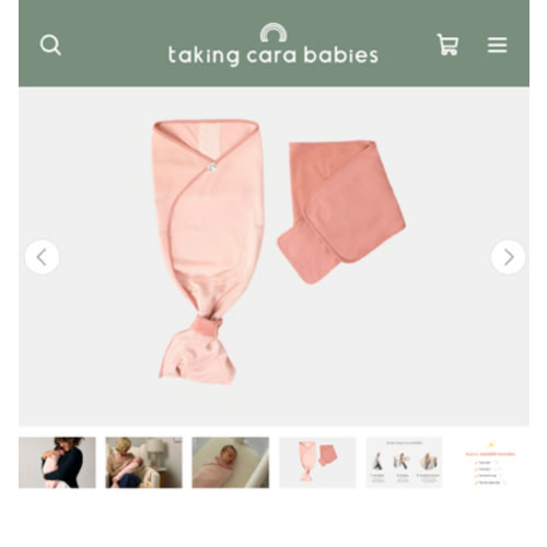 b.e.s.t. swaddle - Ballerina Pink