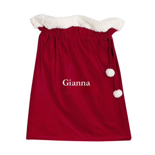 Red Velvet Santa Bags
