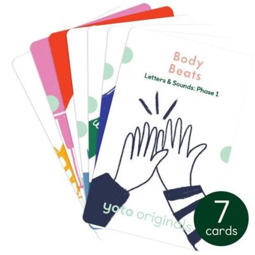 Yoto Phonics Letters & Sounds: Phase 1 Audio Card Collection (7 Card Pack)
