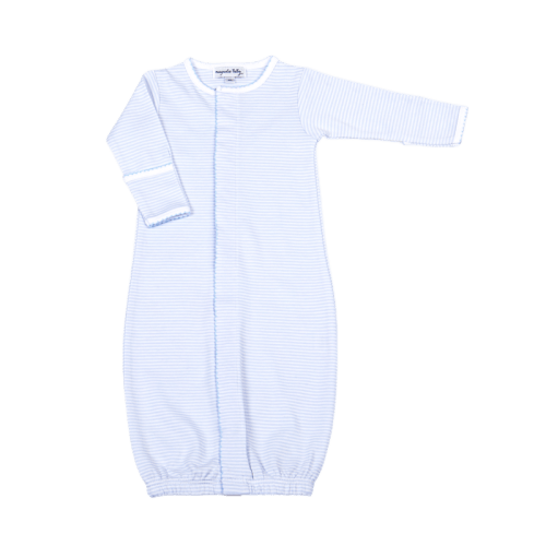 Magnolia Baby Light Blue Mini Stripes Converter - Bibs and Kids Boutique