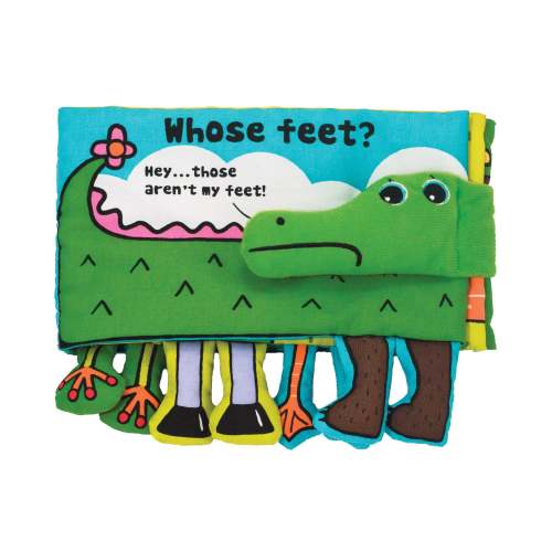 Whose Feet? Activity Book | Crocodile Cloth Book