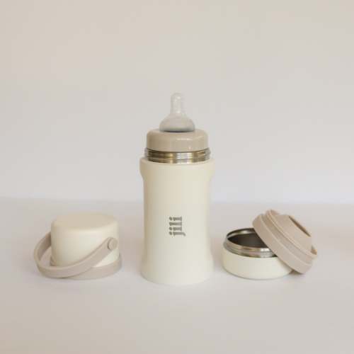 All-In-One Baby Bottle - Jili's Insulated Travel Baby Bottle - Stainless Steel Baby Bottles – jili