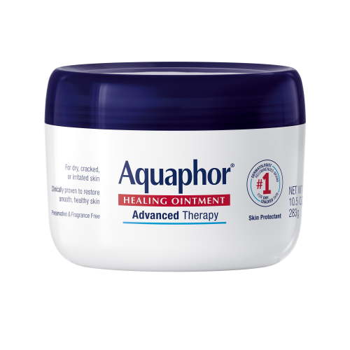 Aquaphor Healing Ointment Skin Protectant for Dry, Cracked, Irritated Skin, Fragrance Free, 10.5 oz