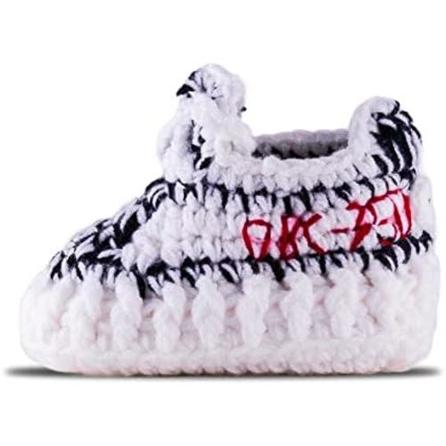 Diaper Book Club Baby Sneakers Crochet Hypebeast Shoes for Toddler Sneakerheads, Soft Booties for Boys & Girls, Designer Kids Fashion, Breathable & Comfortable Children's Kicks