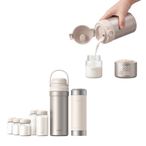 eufy Portable Milk Warmer E10 & Portable Milk Cooler E10