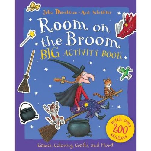 Room on the Broom Big Activity Book - by Julia Donaldson (Paperback)