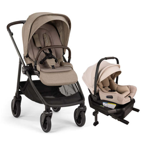 SWIV Stroller + PIPA Series Travel System - Acorn / Pipa Aire / Biscotti