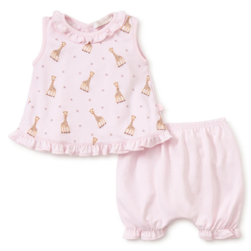 Sophie la girafe Pink Print Sunsuit