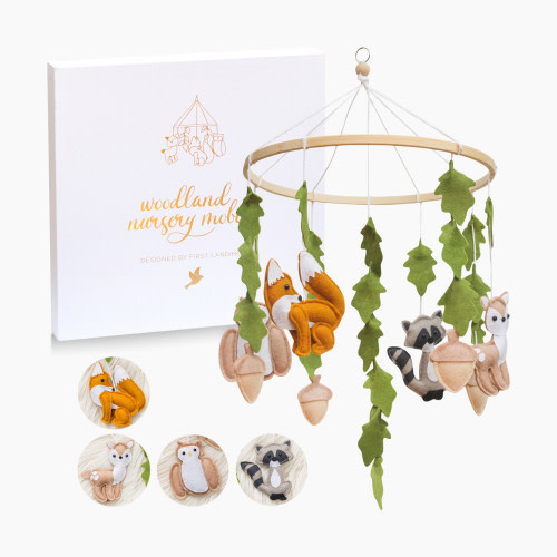 First Landings Woodland Baby Mobile