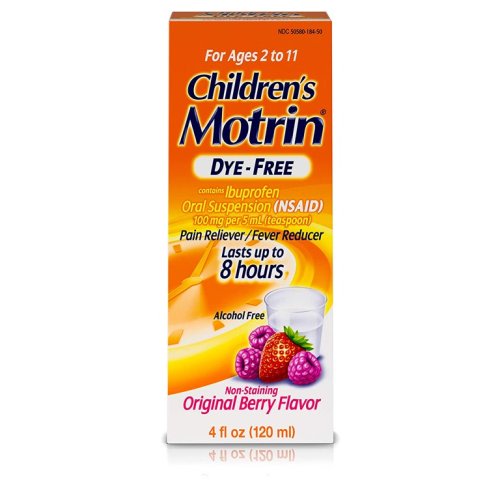 MOTRIN CHILD SUSP BRY DYE-FREE 4 OZ