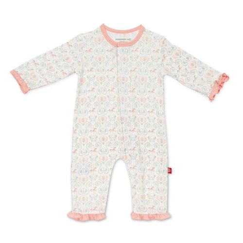Magnetic Me Easy-Close Modal Coverall Jumpsuit Carousel Newborn