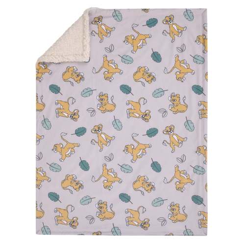 Disney Lion King Ivory, Teal, Sage and Gold Simba Future King Super So – NoJo Baby