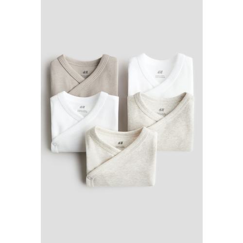 5-pack Wrapover Bodysuits