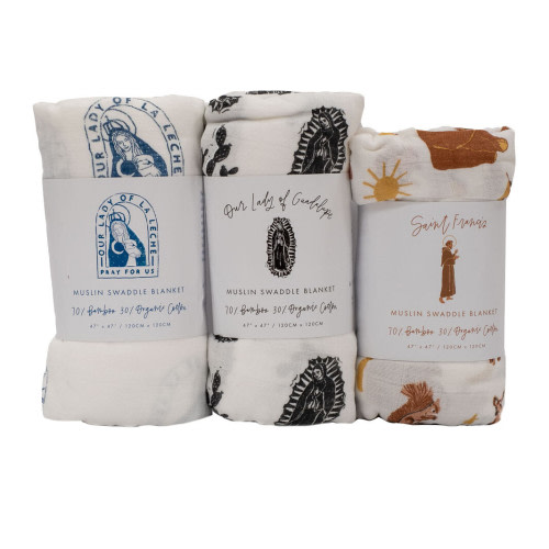 B. A. H. Swaddle Blanket