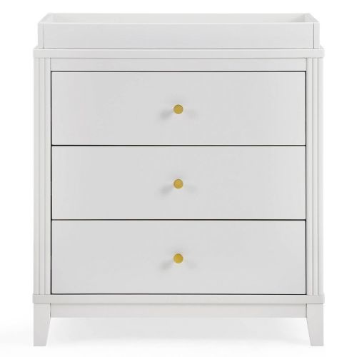 Delta Children Eloise 3 Drawer Dresser With Changing Top - Grassy Glen