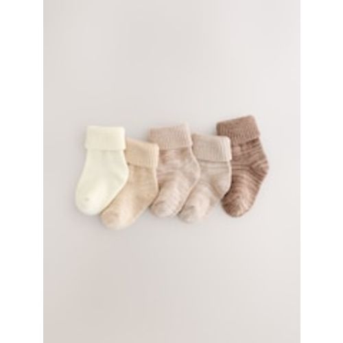 Buy Neutral Baby Roll Top Socks from Next Australia