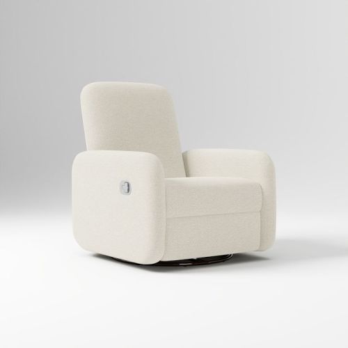 Xander Swivel Glider + Recliner, Performance Boucle Oatmeal