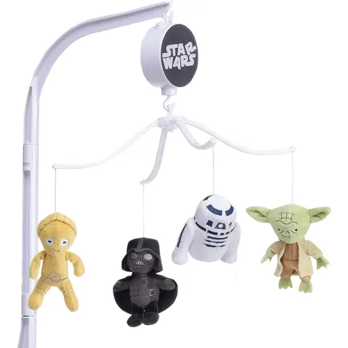 Lambs & Ivy Star Wars Classic Musical Baby Crib Mobile Soother Toy