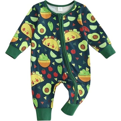 Ledy Champswiin Newborn Baby Boy Girl Romper Cute 3 6 12 18 Months Infant Fall Clothes Diagonal Zip-up Jumpsuit Outfit