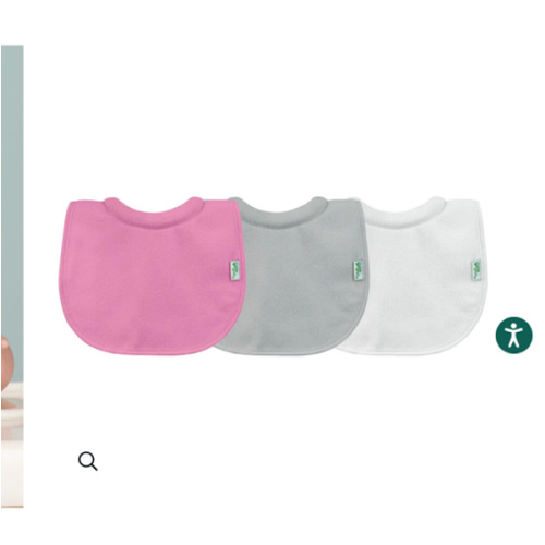 green sprouts® Stay-dry Milk-catcher Bibs (3 pack)