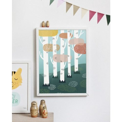 Forest Poster - Michelle Carlslund Illustration