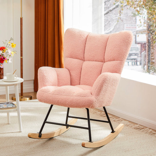 George Oliver Kaelyb Upholstered Nursery Rocking Accent Chair & Reviews | Wayfair