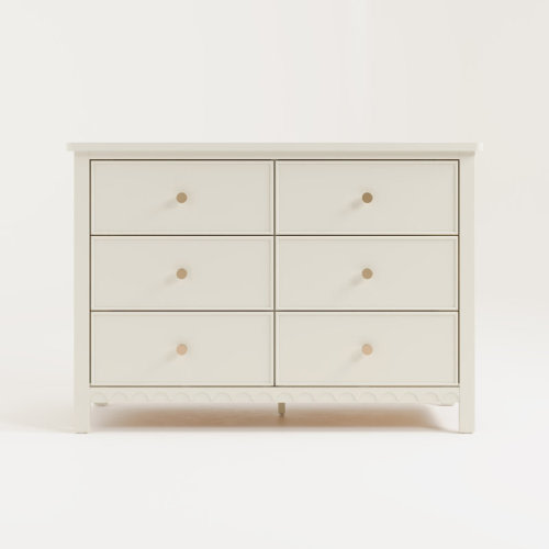 Graco Sasha 6 Drawer Double Dresser & Reviews | Birch Lane