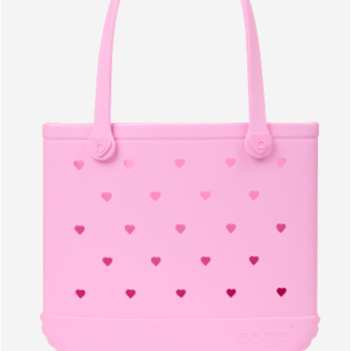 Baby Bogg Bag - Cut Out Heart Pink Taffy