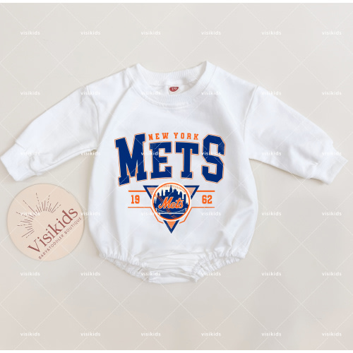 Baby New York Mets Romper