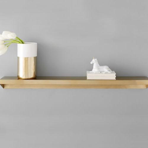 West Elm Floating Metal Wall Shelve (36")