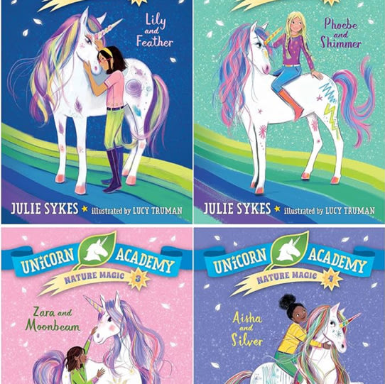 NEW SET! Unicorn Academy Series 4 Books Set (Book #9 - #12)