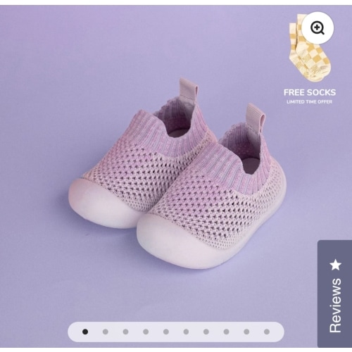 Duckies Slip-On Lavender